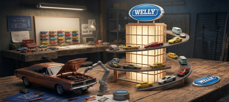 ماکت ماشین welly